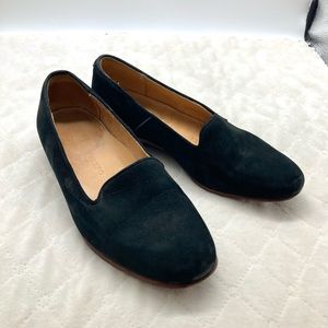 Dieppa Restrepo Suede Black Loafers